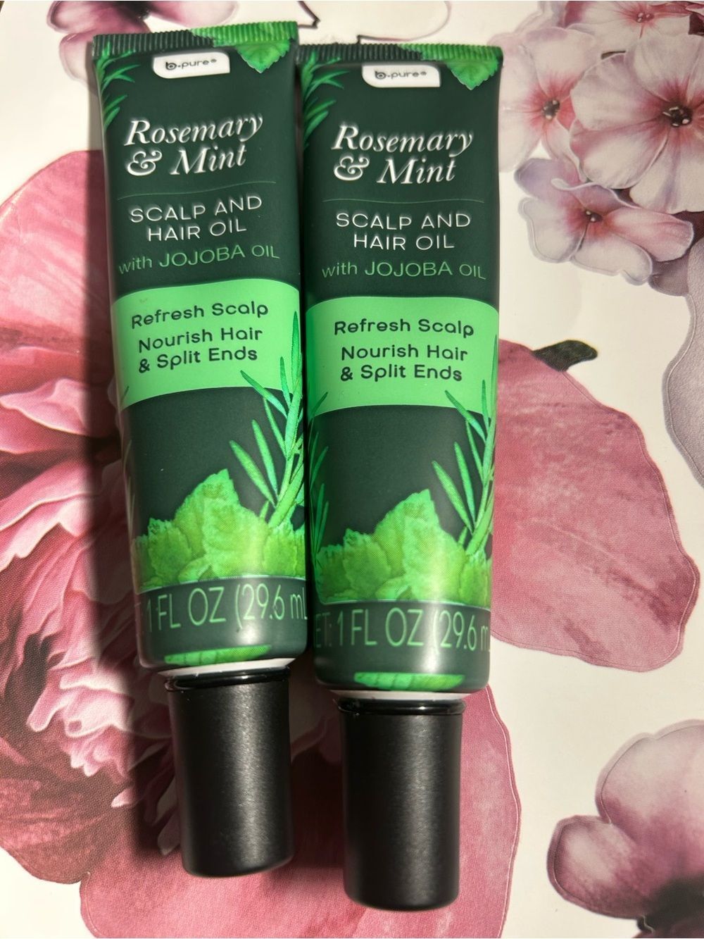 Rosemary & Mint Scalp and Hair Oil - Green